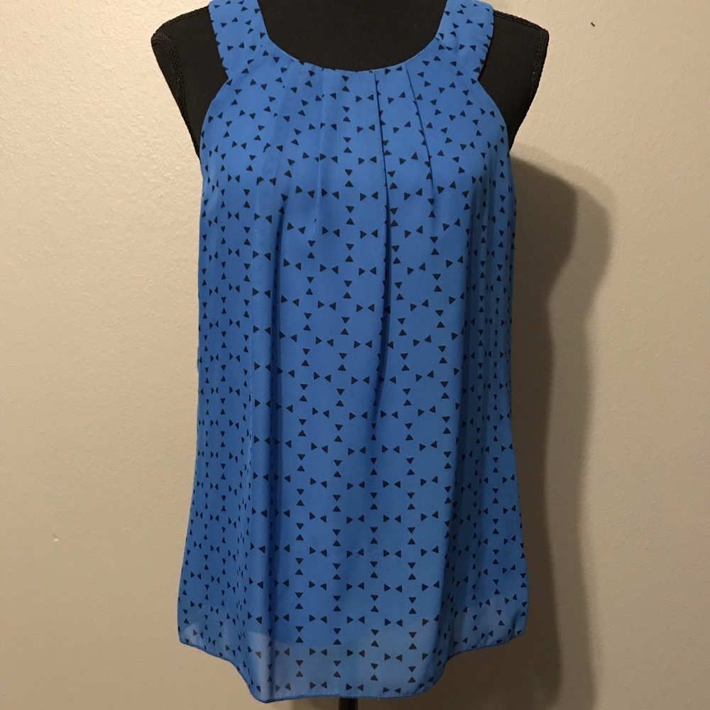 By & By Lined sleeveless top.